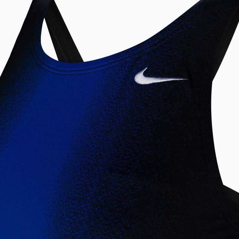 Nike Fade Sting women's one-piece swimsuit black and navy blue NESS8050 3