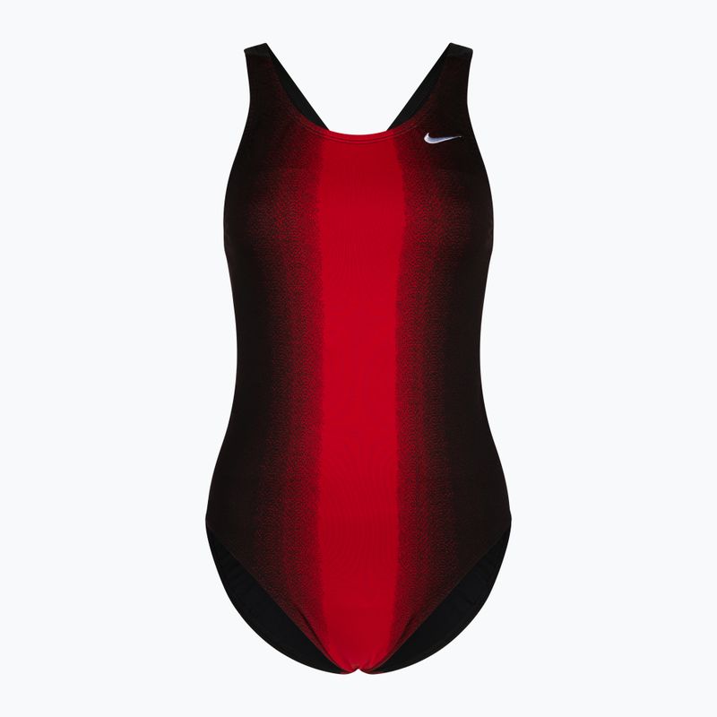 Nike Fade Sting women's one-piece swimsuit black and red NESS8050-614