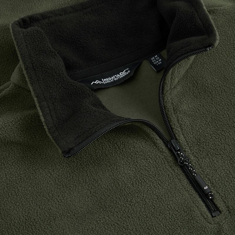 Men's fleece sweatshirt REGATTA Thompson dark khaki 8