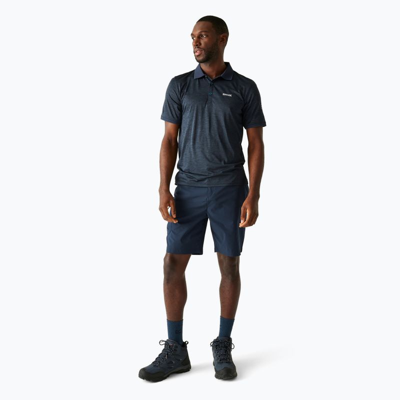 Men's trekking T-shirt REGATTA Polo Remex II navy 2