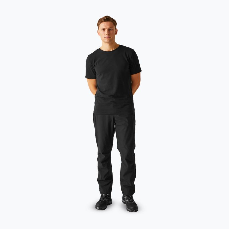 Men's hiking trousers REGATTA Highton Stretch black 2