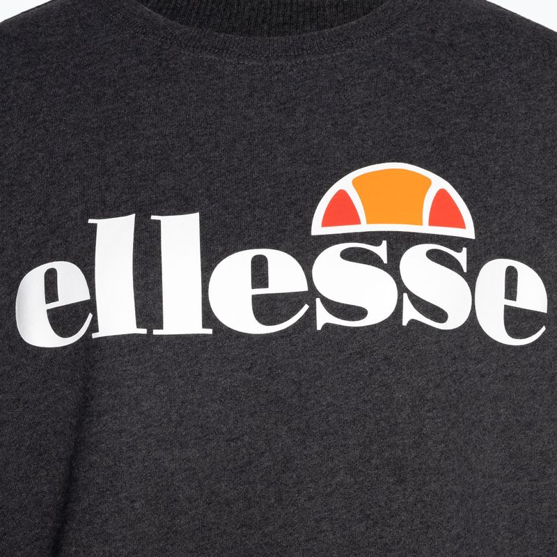 Ellesse Agata women's training sweatshirt dark grey marl 3