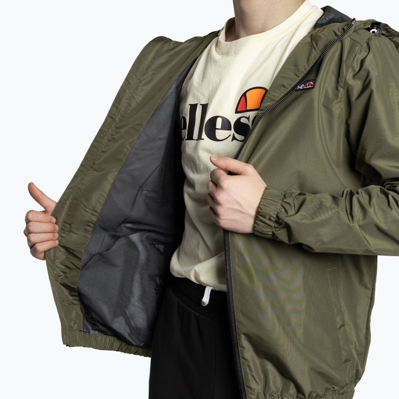 Ellesse men's Terrazzo khaki training jacket 6