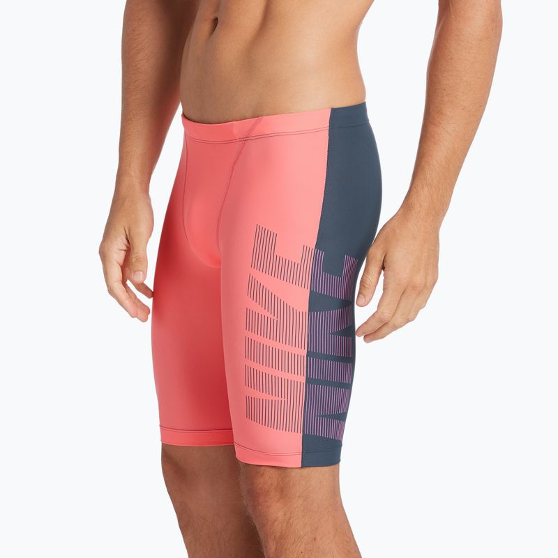 Men's Nike Rift Jammer swimwear grey and black NESS9052 5