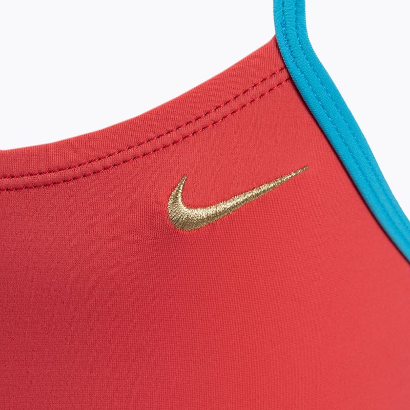 Nike Solid Girl II children's one-piece swimsuit orange NESS9629-859 3
