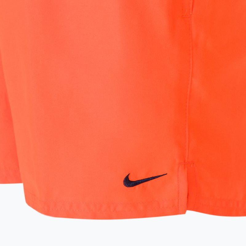 Men's Nike Essential 5" Volley swim shorts orange NESSA560-822 3