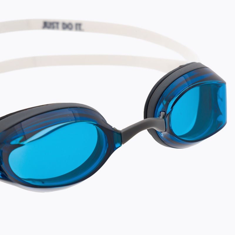 Nike Legacy blue swim goggles NESSA179-400 4