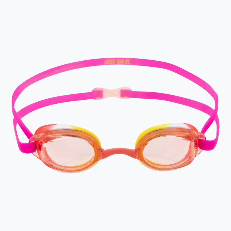 Nike Legacy children's swimming goggles light orange NESSA181-852 2