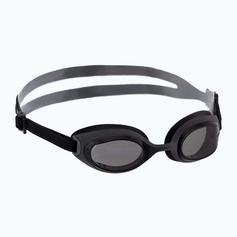 Nike Hyper Flow dark smoke grey children's swimming goggles NESSA183-014