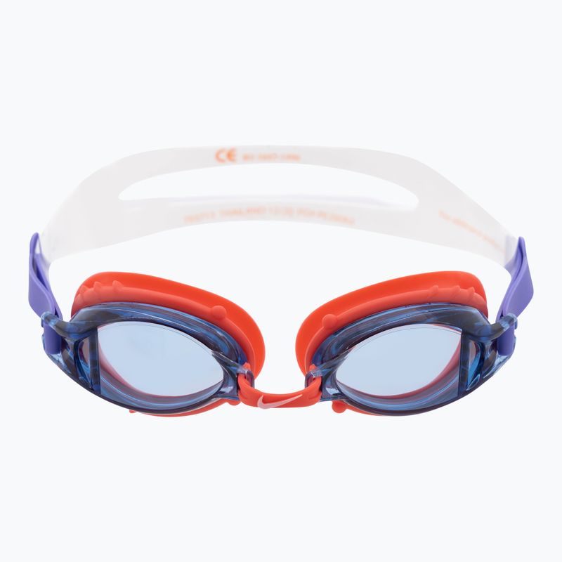 Nike Chrome laser crimson children's swimming goggles NESSA188-633 2