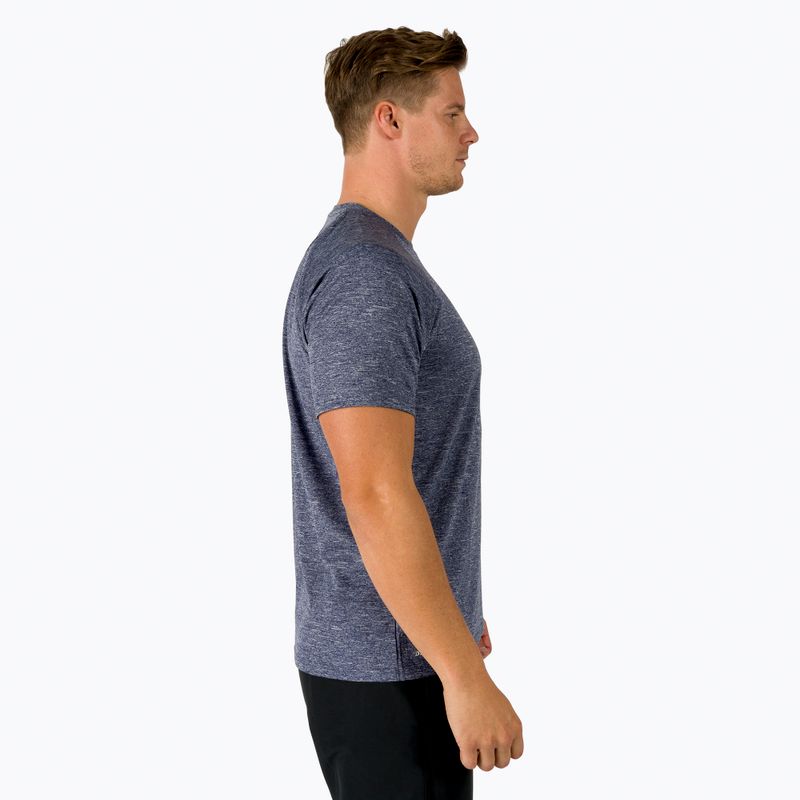 Men's training T-shirt Nike Heather navy blue NESSA589-440 3