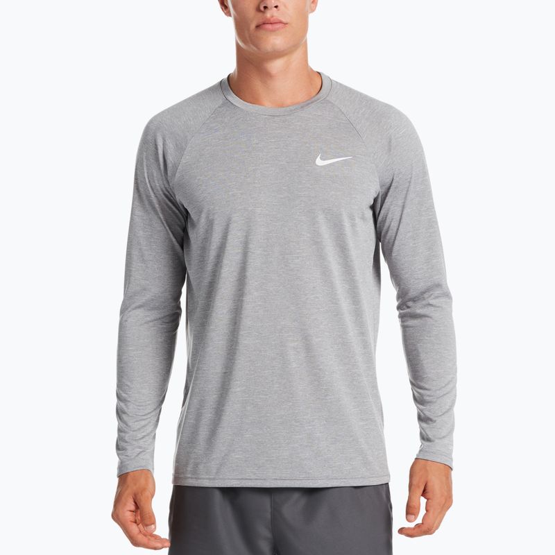 Men's training longsleeve Nike Heather light grey NESSA590-090 6