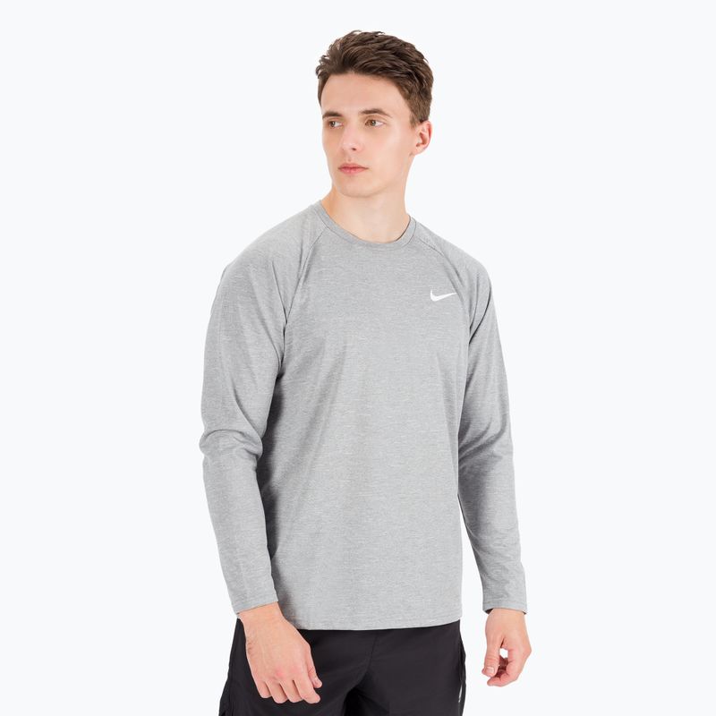 Men's training longsleeve Nike Heather light grey NESSA590-090