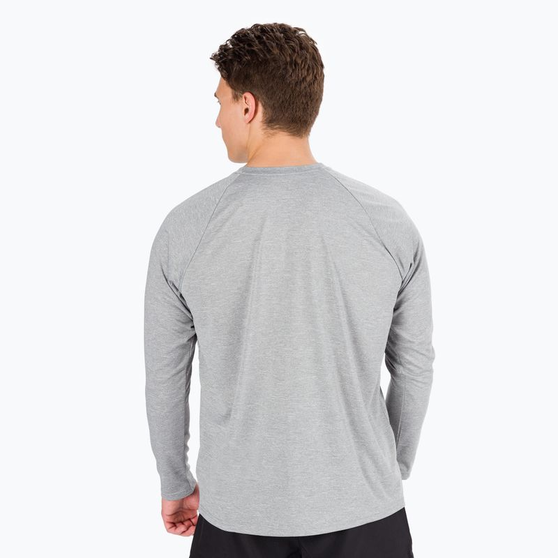 Men's training longsleeve Nike Heather light grey NESSA590-090 3