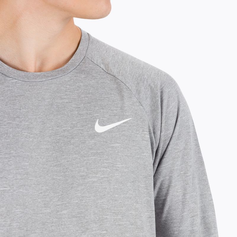 Men's training longsleeve Nike Heather light grey NESSA590-090 4