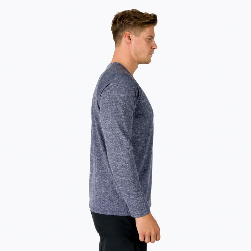 Men's training longsleeve Nike Heather navy blue NESSA590-440 3