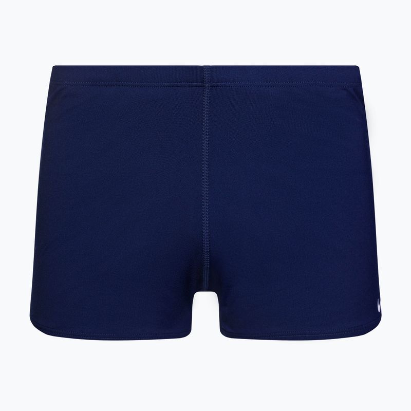 Men's Nike Hydrastrong Solid Square Leg swim boxers navy NESSA002-440