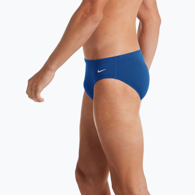 Men's Nike Hydrastrong Solid Brief swim briefs navy blue NESSA004-494 8