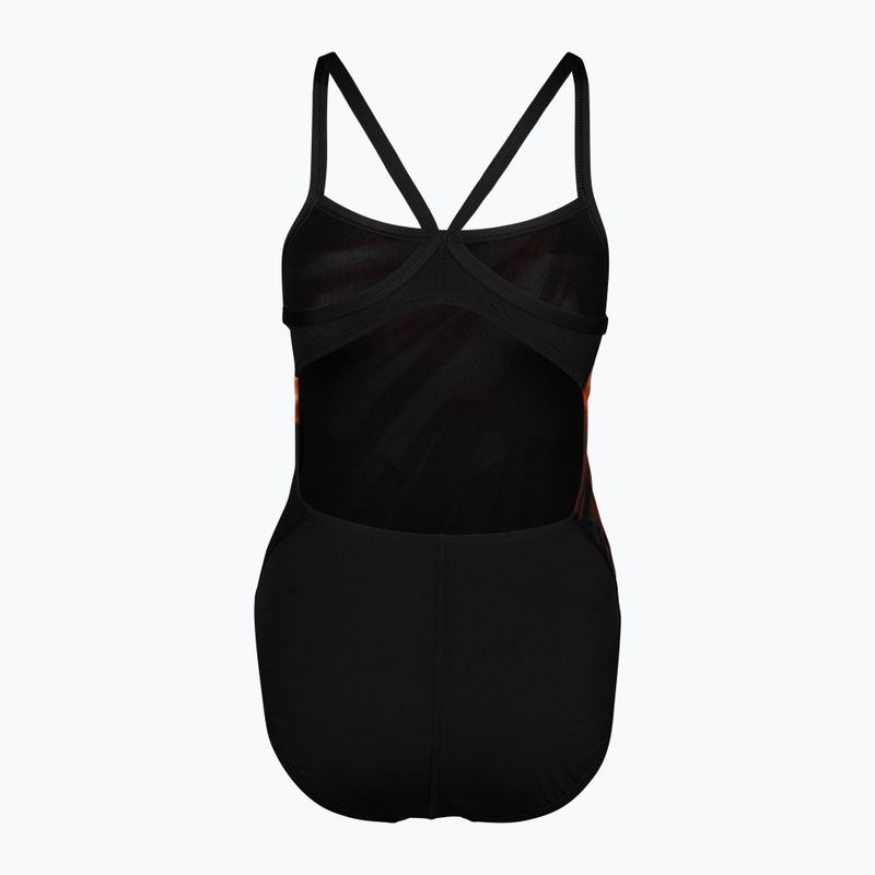 Nike Spectrum women's one-piece swimsuit black and red NESSA014-614 2