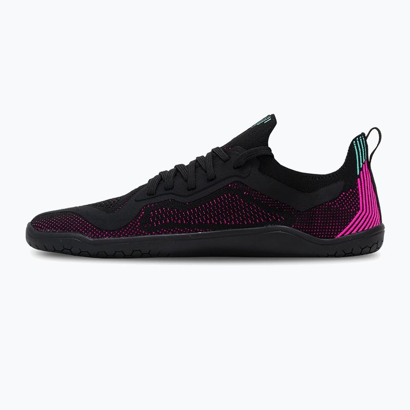 Women's barefoot shoes Vivobarefoot Primus Lite Knit obsidian/ vibrant pink 2