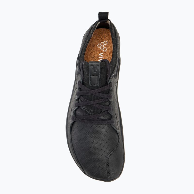 Vivobarefoot men's barefoot shoes Primus Asana Leather obsidian 5
