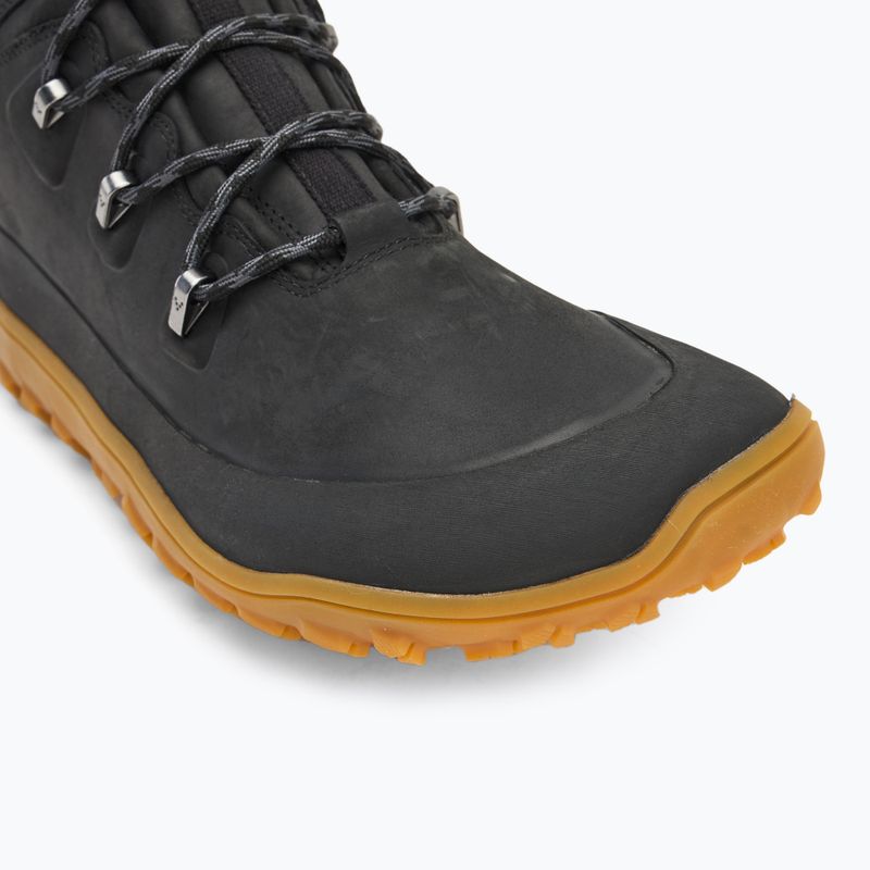 Men's barefoot shoes Vivobarefoot Tracker Leather obsidian 7