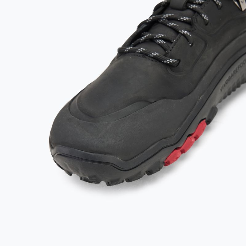 Men's barefoot shoes Vivobarefoot Tracker Leather Low obsidian 6