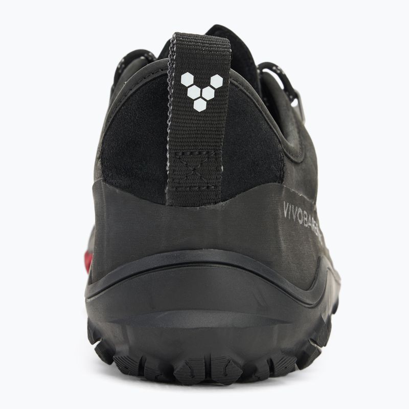 Men's barefoot shoes Vivobarefoot Tracker Leather Low obsidian 7