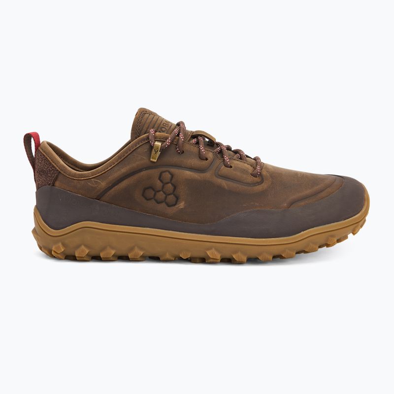 Men's barefoot shoes Vivobarefoot Tracker Leather Low bracken 2