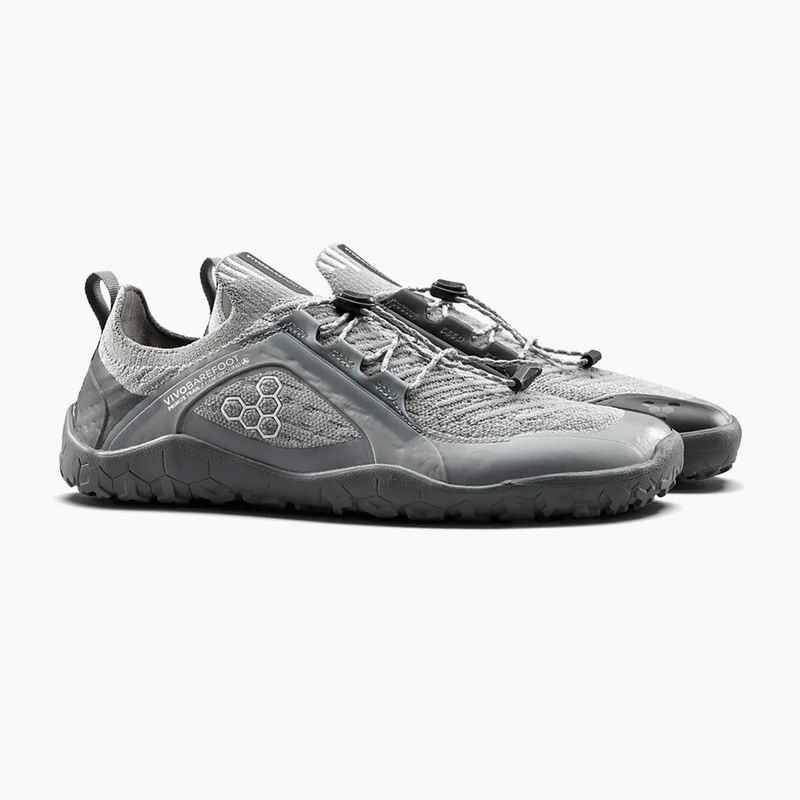 Men's barefoot shoes Vivobarefoot Primus Trail Knit Fg storm cloud 3