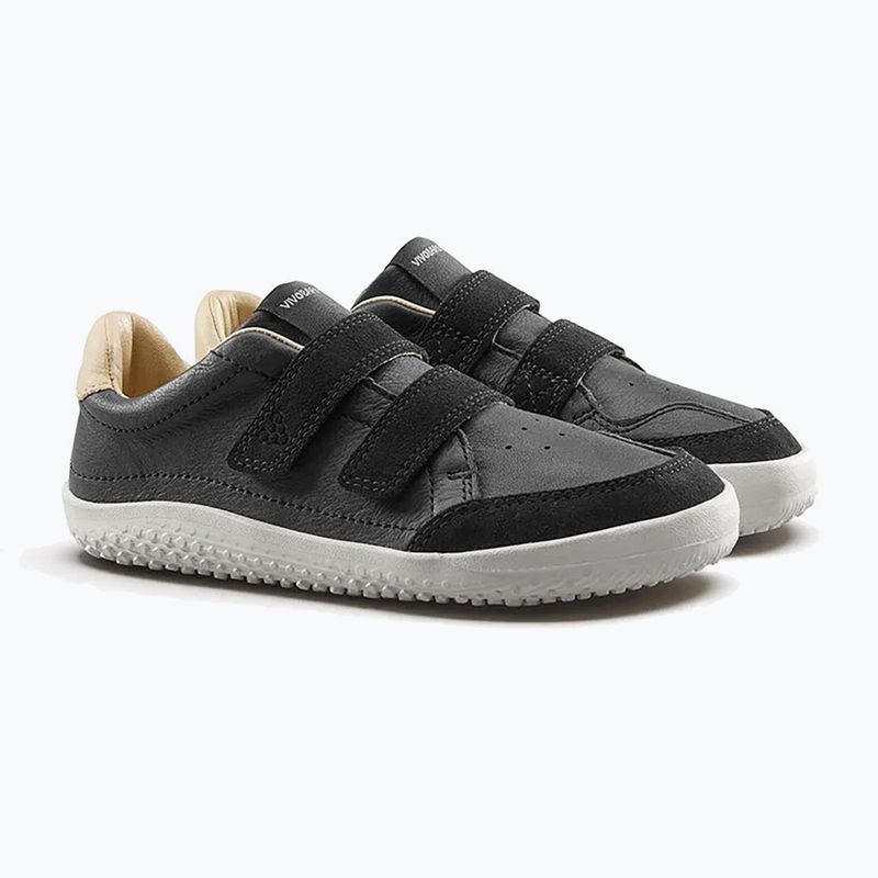 Children's barefoot shoes Vivobarefoot Gobi obsidian 3