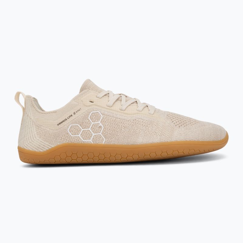Men's barefoot shoes Vivobarefoot Primus Lite Knit egret 2