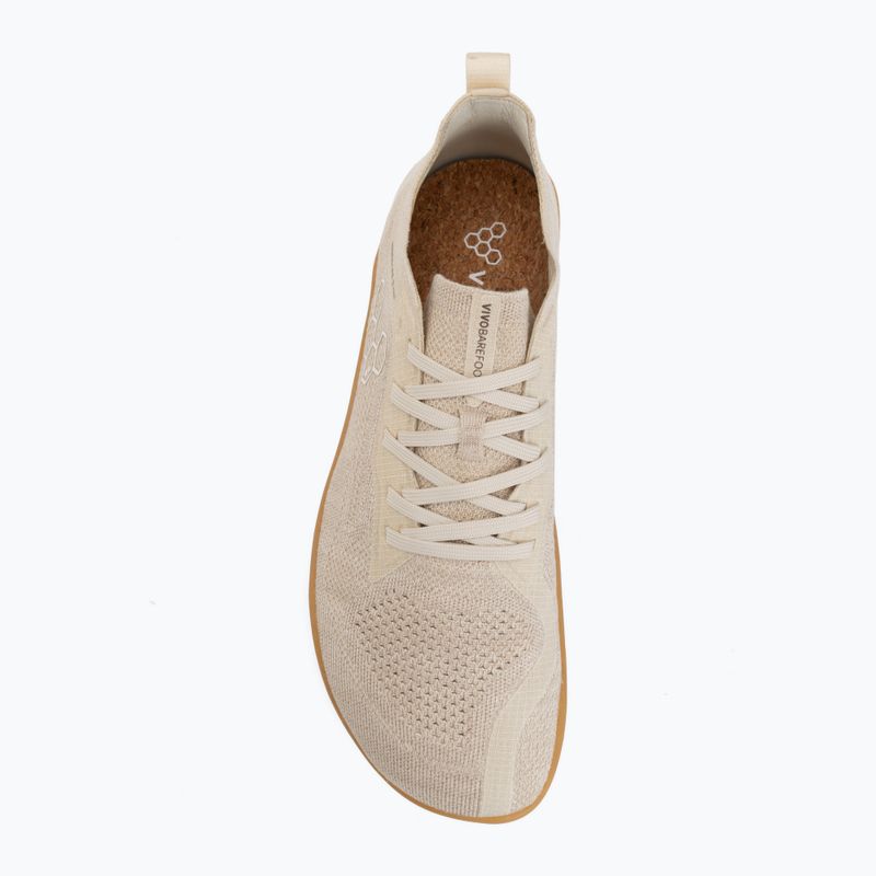 Men's barefoot shoes Vivobarefoot Primus Lite Knit egret 5