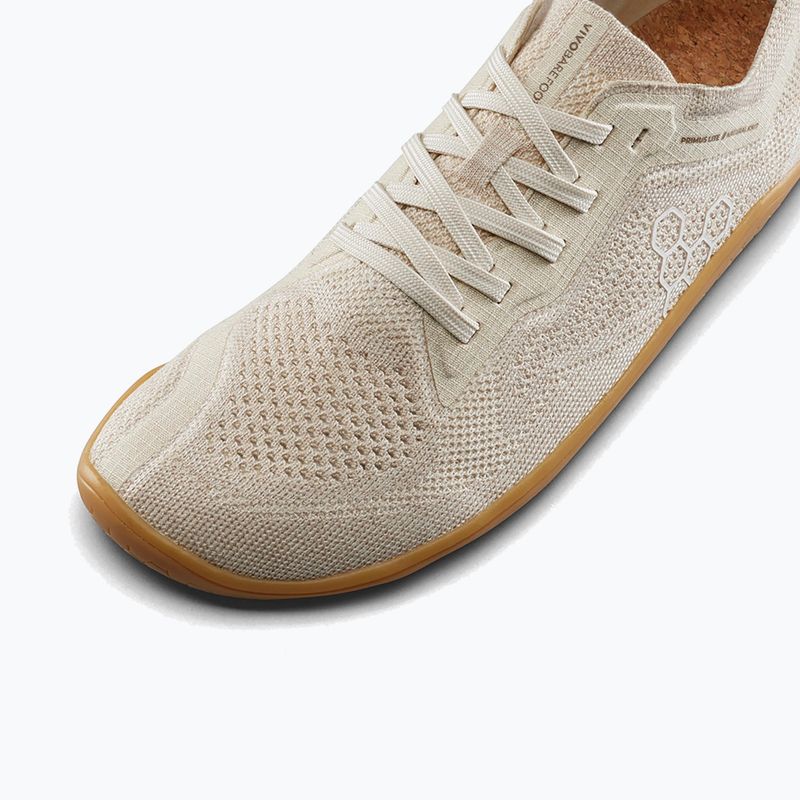 Men's barefoot shoes Vivobarefoot Primus Lite Knit egret 12