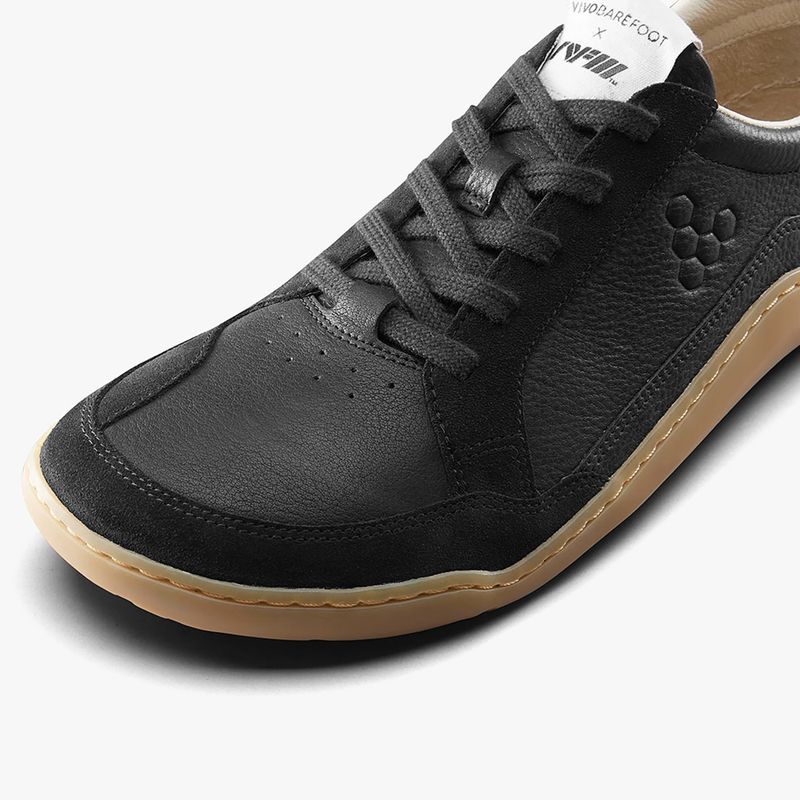 Men's barefoot shoes Vivobarefoot Gobi II obsidian 12