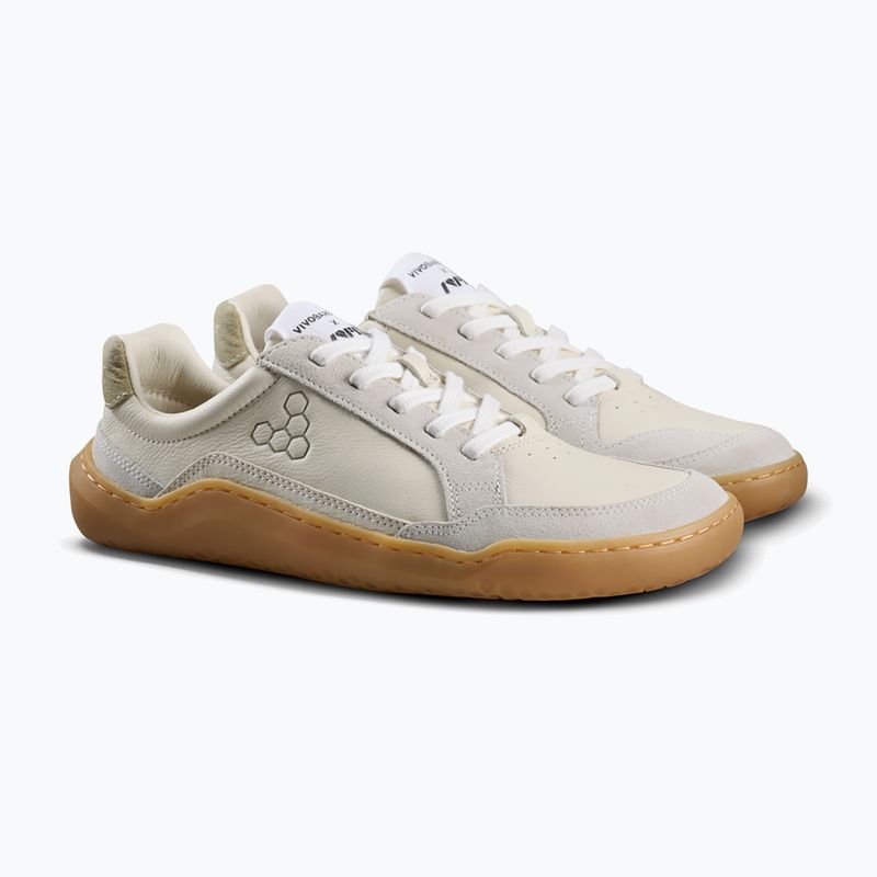 Women's barefoot shoes Vivobarefoot Gobi II limestone/dusty green 3