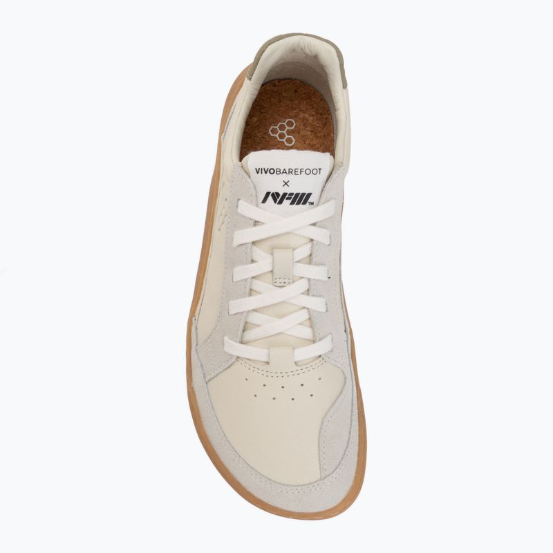Women's barefoot shoes Vivobarefoot Gobi II limestone/dusty green 5