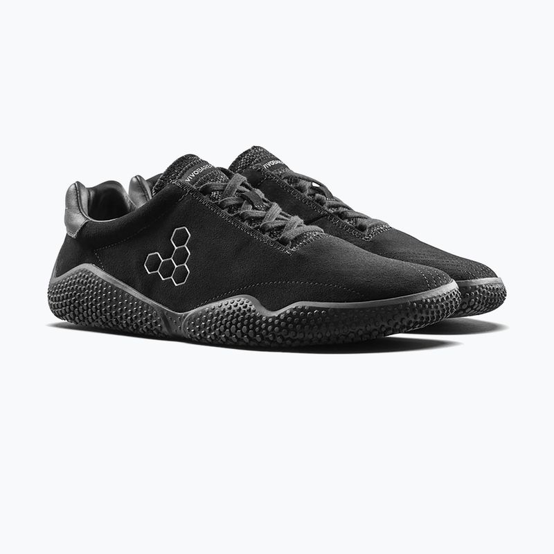 Men's barefoot shoes Vivobarefoot Motus Studio Lth obsidian 3