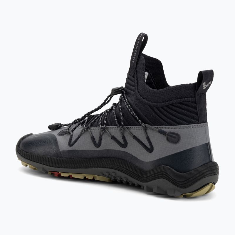 Men's barefoot shoes Vivobarefoot Primus Trail Flow Mid dark shadow 3