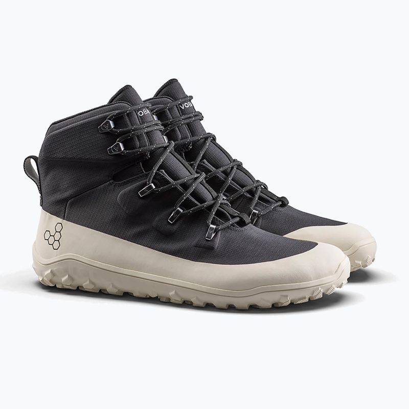 Men's barefoot shoes Vivobarefoot Tracker Textile At obsidian/white 3