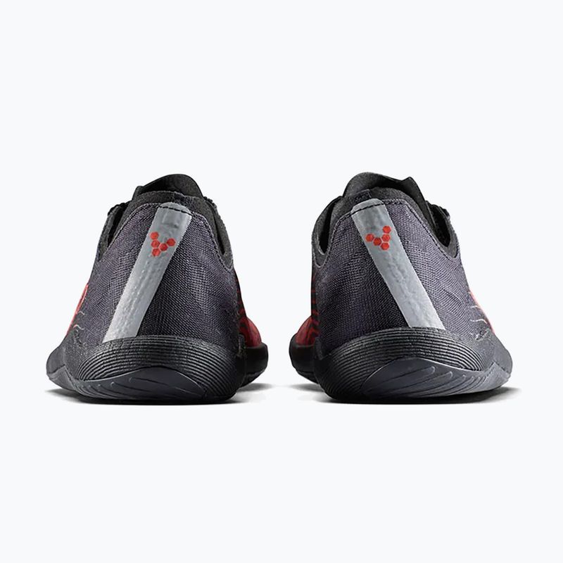 Men's barefoot shoes Vivobarefoot Primus Flow obsidian/cherry tomato 4