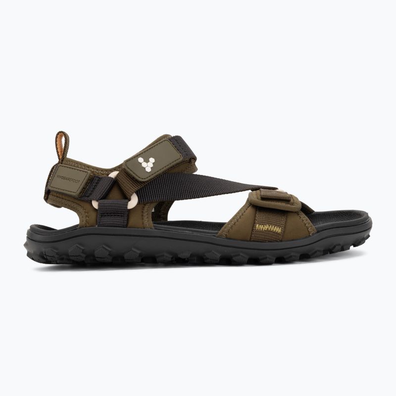 Women's barefoot sandals Vivobarefoot Tracker Ora dark olive 2