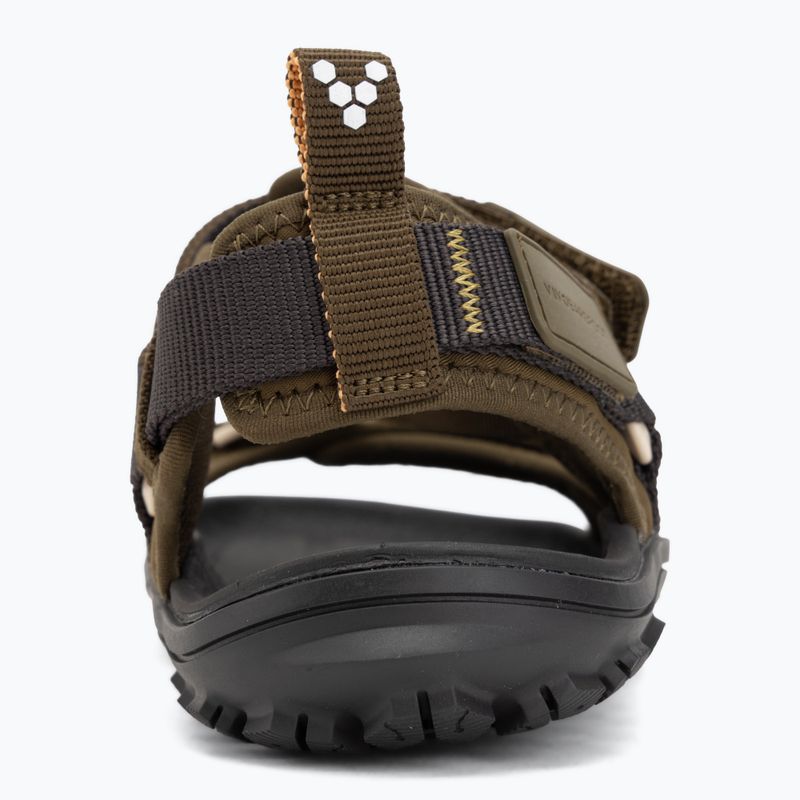 Women's barefoot sandals Vivobarefoot Tracker Ora dark olive 6
