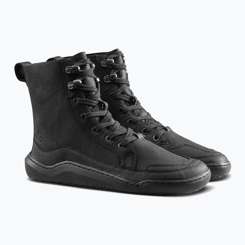 Men's barefoot shoes Vivobarefoot Gobi Boot obsidian 3