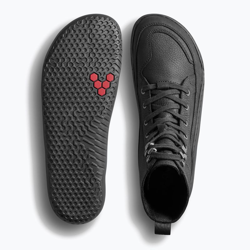 Men's barefoot shoes Vivobarefoot Gobi Boot obsidian 4