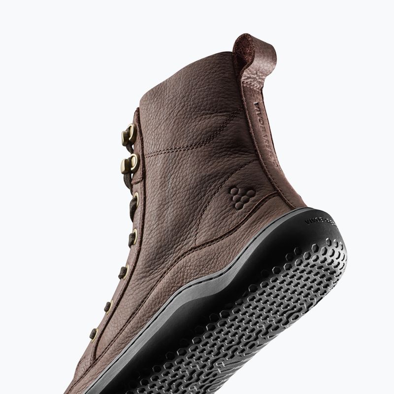 Women's barefoot shoes Vivobarefoot Gobi Boot mole 8