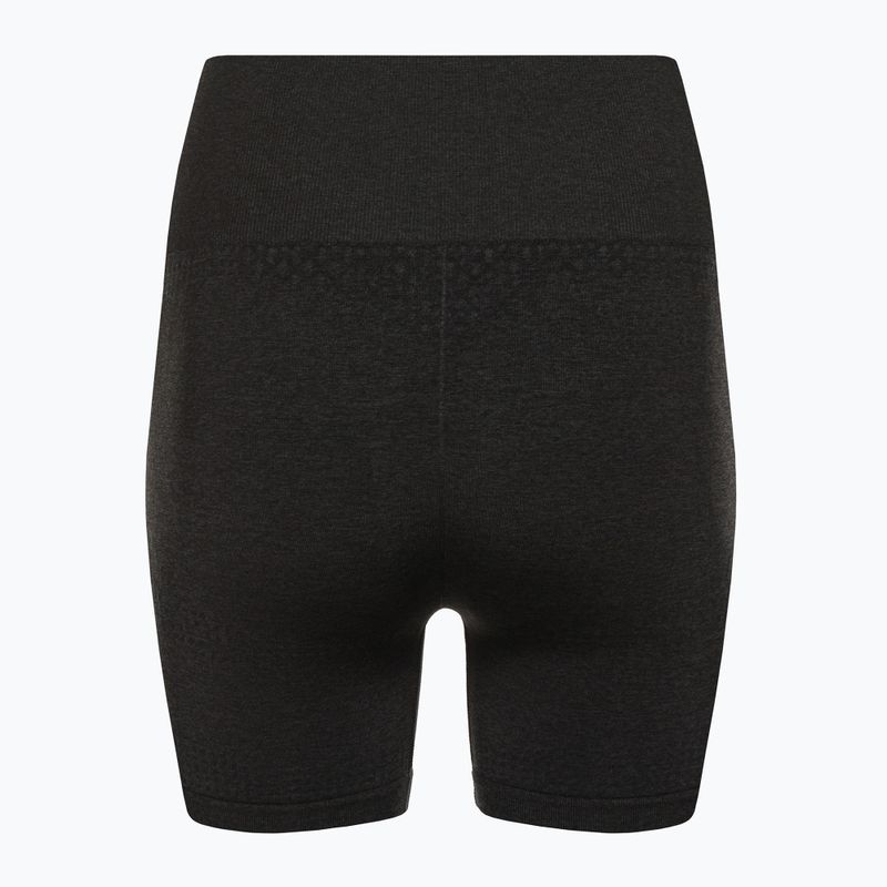 Women's training shorts Gymshark Vital Seamless black marl 6