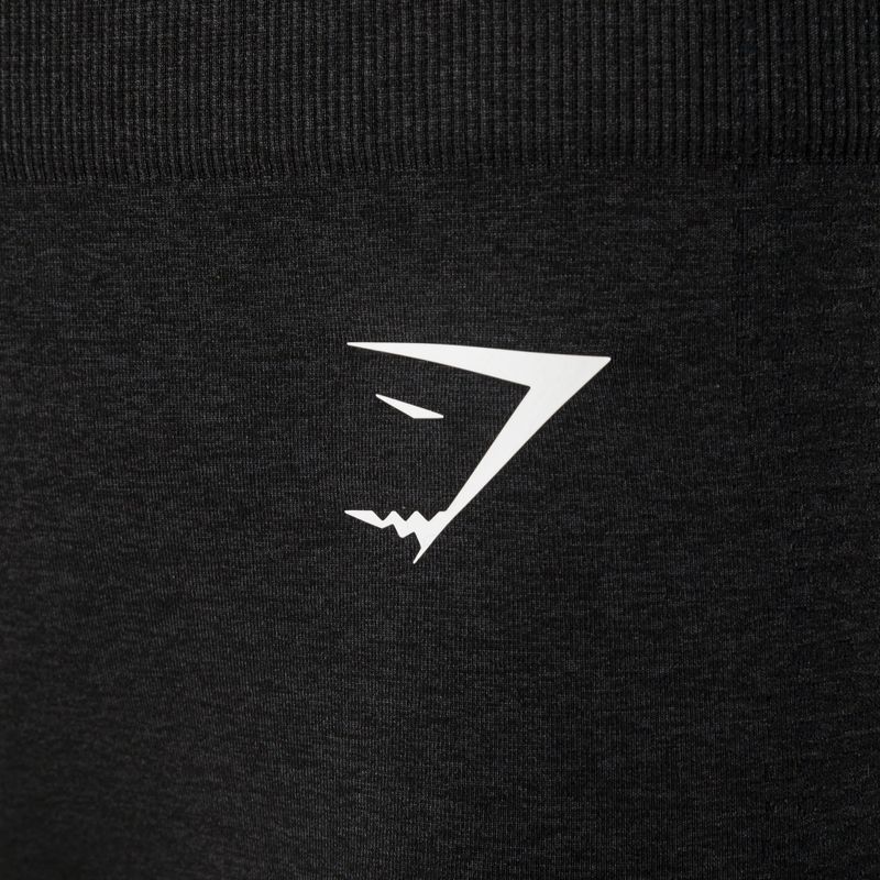 Women's training shorts Gymshark Vital Seamless black marl 7