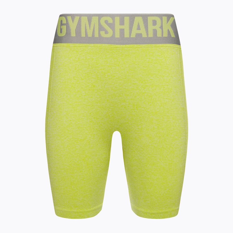 Women's training shorts Gymshark Flex marl/light grey 5