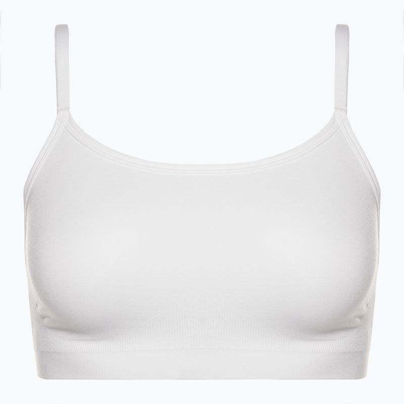 Gymshark Seamless Bralette High Neck fitness bra white 5